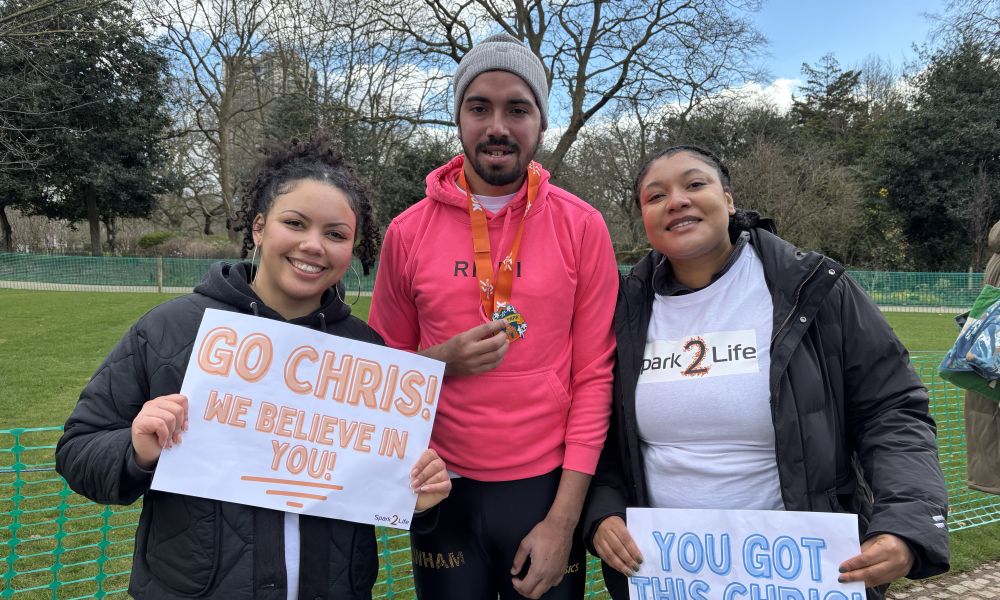 From Injury to Impact: Chris Runs 10K for Spark2Life